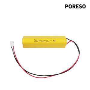 포레소 소방용배터리 예비전원 3+3 6AA 7.2V 900mAh(삼각) 3핀 검빨 KFI 인증 비상구 유도등