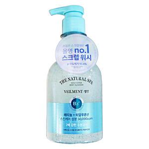 엘지 온더바디 바디클랜저 벨먼 내추럴 스파 스크럽 라임바질 사해소금 400ml 1개