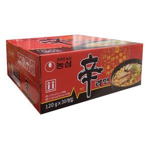 농심 신라면 120g x 30개 봉지라면