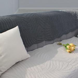 순면 워싱코튼 퀼팅 소파패드 와이드형 3인 90x180 자수 특대형 욕실 주방 현관매트 러그