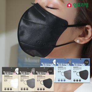 KF94 쉼표리빙 국내생산 새부리형 마스크 1매X30팩