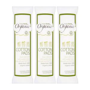 심플리젠틀 유기농 화장솜 100매 x3팩 코스트코 오르가닉 코튼패드