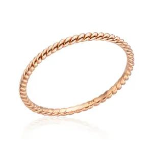 18K 슬림 1.5mm 트위스트 올밴드 실반지 NPR29760