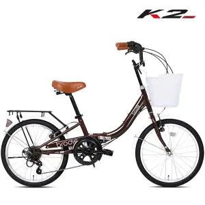 2025 케이투바이크 미니벨로 가족형 접이식자전거 브로디 플러스 20인치 7단