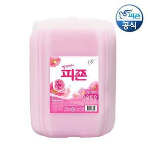 [피죤] 대용량 섬유유연제 핑크로즈 18L 용기