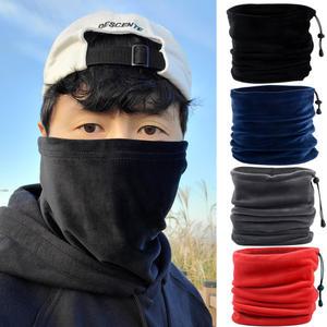 소프트 벨벳 겨울 방한 넥워머 겨울 얼굴 목토시 안면 마스크 등산 낚시 골프 넥게이터 멀티스카프