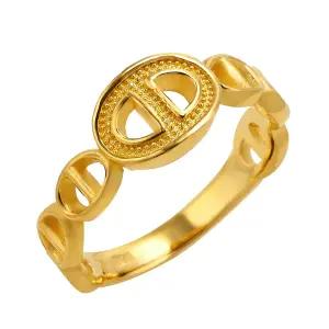 [한국금다이아몬드] 여자 순금 반지 디자인 클립 24K 3.75g 애끼 검지