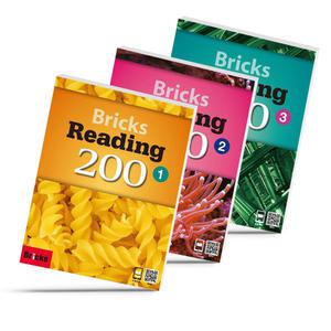 [T멤버십10%+선물]브릭스 리딩 Bricks Reading 200 세트 Level 1 2 3 - 전3권 (초등 중급)