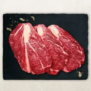 [국제식품] 1+등급이상 한우 냉장 등심 400g(구이용)