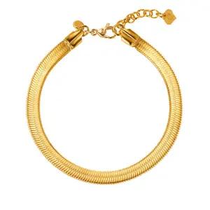 [한국금다이아몬드] 여자 순금 팔찌 스네이크 체인 24K 11.25g 18K장식