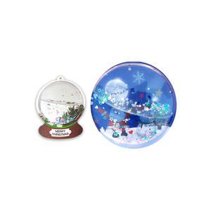 워터 스노우볼 만들기 워터볼 성탄절 크리스마스 트리 장식 소품 유치원 겨울 놀이활동