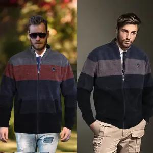 쟌피엘 벨로아울 풀집업니트 기모 가디건 스웨터