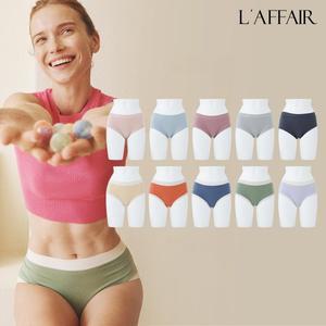[라페어](김해점) 달콤 인견 솔리드 팬티 10종 패키지 LJSJB037-MT