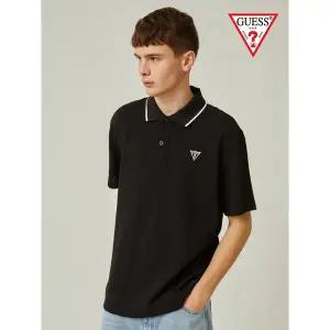 [하프클럽/게스]유니 미니삼각 세미오버핏 카라티 NN2K0343