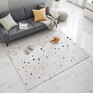 오르트 테라조 러그 타일 디자인 사계절 워셔블 거실 카페트