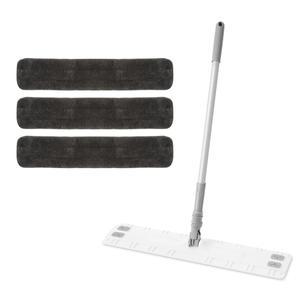 대형(60cm)그레이청소밀대걸레+회색루프패드3장