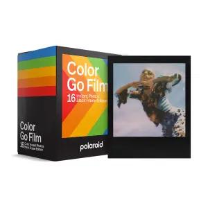 폴라로이드 고 컬러 필름 블랙 프레임 16매 즉석카메라 전용 (8매×2팩) ok