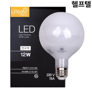 볼전구 라이톤 LITEON LED G95 12W 전구색 롱타입 TP-KR-G95-L-12-3K
