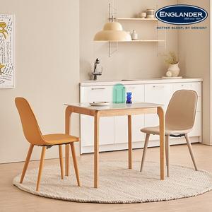 메사 캐츠 통세라믹 2인용 식탁세트(의자2)