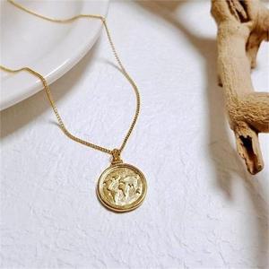 24k 골드도금 코인 네크리스 목걸이