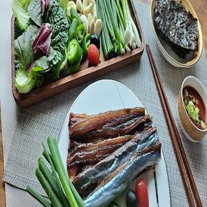 포항 과메기 야채세트