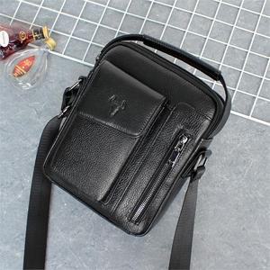 [라일리] Rly 블루마운트 3016-1 소가죽 심플 럭셔리 남성 크로스백