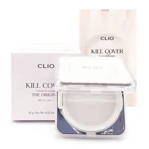 클리오 킬커버 파운웨어 쿠션 디 오리지널 15g 본품+리필