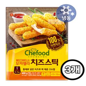 롯데 쉐푸드 모짜렐라 치즈스틱 400gx3개