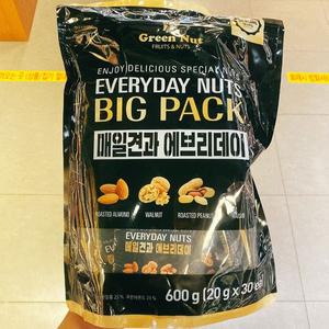 그린넛츠 매일견과 에브리데이 빅팩 20g x 30입