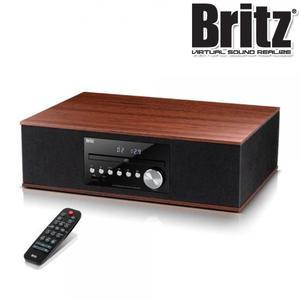 브리츠 BZ-T7750 블루투스 스피커 무선 오디오 30W 유닛 Hi-Fi 사운드 FM라디오 CD USB 타이머 리모컨