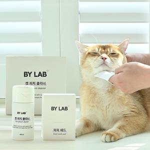 바이랩 캣피지클리너 고양이 턱드름 제거 블랙헤드 여드름 관리 티슈 세정제