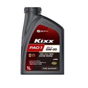 KIXX PAO1 0W40/0W30 가솔린 디젤 LPG 프리미엄 합성 엔진오일 킥스 파오 1L