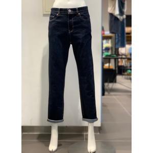 [클라이드앤](김해점)[클라이드 frank stone] 여성 밴딩 테이퍼드 인디고 데님 FNIDP842F