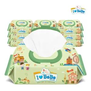 아이러브베베 포레 72매 10팩 캡형 아기물티슈