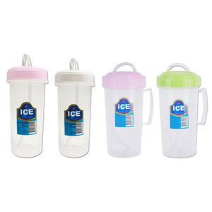 덕신 빨대물컵 300ml/400ml 병원 물병 환자용물컵 주스 음료수병 빨대컵