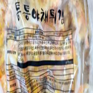 [대영] 세진F&S 통통 야채튀김 3kg 1개, 대용량