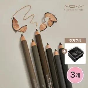[1+1+1]  마이스트롱 아이브로우 펜슬 1.2g 6종  +샤프너)  퍼스널컬러 눈썹펜슬 남자눈썹