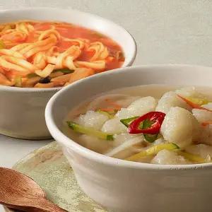 [강원도미식] 감자옹심이 170g×3팩+장칼국수 200g×3팩