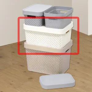 커버 바스켓 중 플라스틱 수납 바구니 정리함 라탄