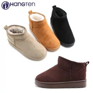 행텐숏부츠 남성 여성 겨울 방한화 털신 방한신발 털부츠 퍼