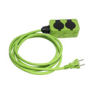 반야 산업용 연장선 2구 3M 3C 1.5SQ 사무기기 전기선 캠핑 차박 텐트 전원연장케이블 국산 리드선 이동형