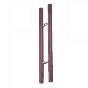 강화 유리 도어 유리문 일자 봉손잡이 간격200 체리