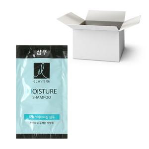 [엘라스틴](무배)엘지 엘라스틴 모이스처라이징 샴푸 파우치 1박스 (8mlx1000개)