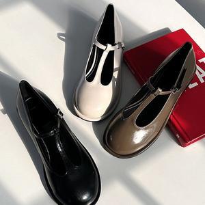 [디작소]여성 가을 겨울 캐주얼 T니이 플랫 슈즈