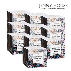 제니하우스 시즌3 살롱코드 오리진 헤어 컬러 염색약 (다크브라운) 10개