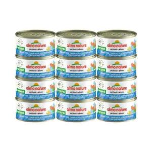 [12개세트] 알모네이쳐 캣 대서양참치 캔 70g 고양이 주식캔 고양이 주식캔