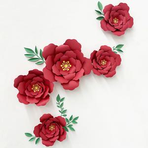 자이언트 플라워 만들기 5송이 페이퍼 포토존 종이 꽃 입학식 아트 크래프트 공예 포토부스