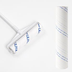 릴리아 사선컷팅 롱사이즈 테이프크리너 24cm 60매 90매 리필만 테이프클리너 돌돌이 광폭사이즈 롱핸들