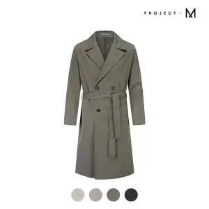 [프로젝트엠][프로젝트엠] 남성 PC 세미오버 트렌치 코트_EPC1CC1103