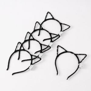 LED 큐티 고양이 머리띠 5p세트 파티용품 불빛머리띠